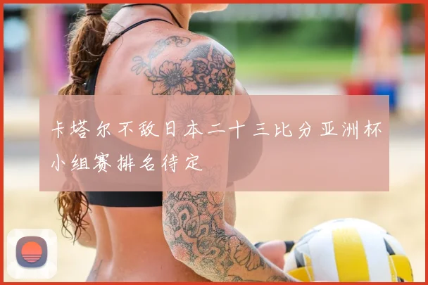 卡塔尔不敌日本二十三比分亚洲杯小组赛排名待定